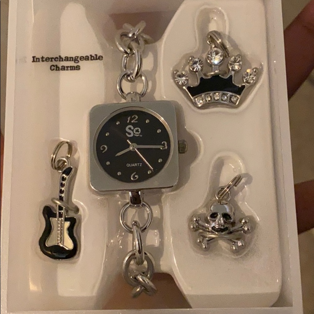 Watch/Charm bracelet
